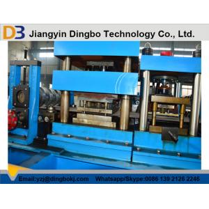 China Low Noise Two Waves Guardrail Roll Forming Machine With Simple Structure supplier