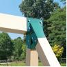 China A-Frame 2 soportes de revestimiento verde Swing Set soporte con hardware de montaje de trabajo pesado wholesale