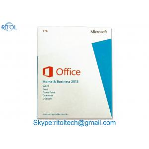DVD Microsoft Office 2013 Retail Box , Microsoft Office Professional Plus 2013 32 Bit / 64 Bit No Language Limitation