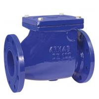 China DIN Cast Iron / Steel Lift Double Flanged Ball Check Valve , Non Return Valve on sale