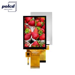 China Polcd 3.5''Pantalla LCD con panel táctil capacitivo 320x480 40pin ILI9488 3.5 pulgadas TFT LCD Modulo de pantalla supplier
