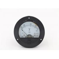 China 62T2 Series Round Analog Panel Voltmeter Analog Ammeter And Voltmeter on sale