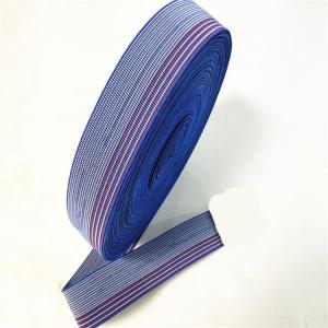 China 50mm Upholstery Sofa Elastic Webbing / Blue Elastic Furniture Straps supplier