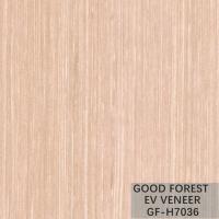 China Fancy Recomposed Wood Veneer Pearl Oak Pink Color Fineline Grain on sale