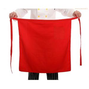 China White / Black / Red Restaurant Work Wear Easy Clean Cooking Long Waist Apron supplier