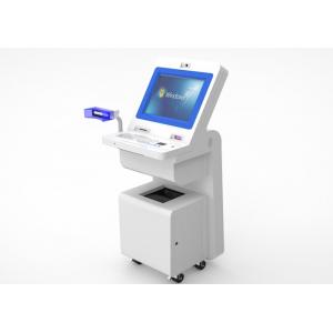 China OEM Hospital Touch Screen Information Kiosk TFT LED Display With Wheels supplier