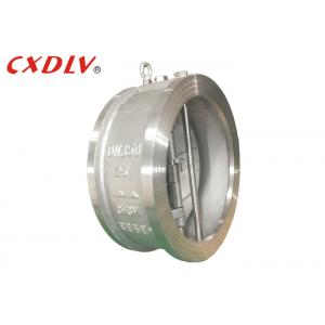 China CF3M Double Plate Check Valve DN350 Non Return Valve For Sea Water supplier
