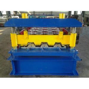 China Automatic High Speed Sheet Metal Roll Forming Machine For Making Floor Decks supplier