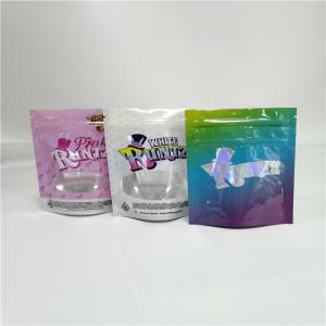 Stand Up Runtz Custom k Bags Childproof Pouches Herbal Packing With Logo Printing