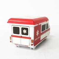 China Car Shape Medical Vehicle First Aid Kit Box Children Travel Creative Ambulance 23cm on sale