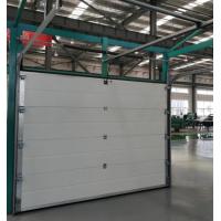 China Flat Or Contoured Panel Insulated Sectional Doors Industrial Warehouse Overhead Vertical Lifting on sale