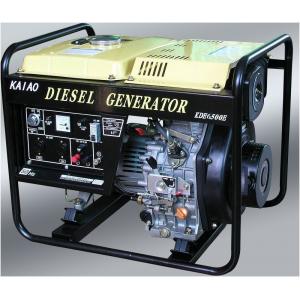 AC 5KW Single Phase Small Diesel Generators , Compact Diesel Generator