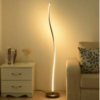 China Corner Nordic Modern Led Floor Lamp Elegant Spiral Unique Decorative on sale