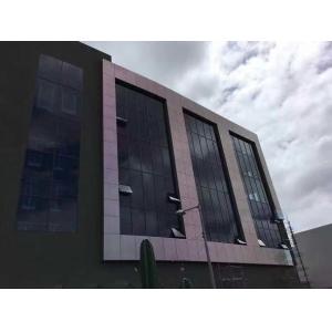 China Standard Size Chamelon Dual Color Aluminum Panel Curtain Wall / Composite Metal Wall Panels supplier