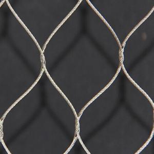 1/8inch Flexible Stainless Steel Cable Netting For Zoo Mesh / Animal Enclosure Mesh