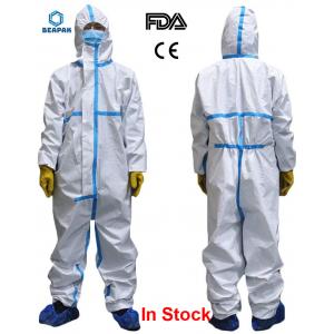 Anti Virus  Medical Disposable Chemical Suit , Disposable Body Suit Fda Approved