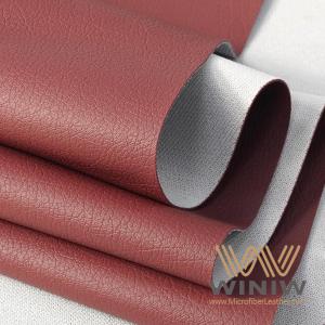Nappa PVC Synthetic Leather Embossed Polyester Faux Leather 54" / 55" Width
