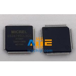 China KSZ8795CLXCC Ethernet Controller IC KSZ8795 With Gigabit Uplink supplier