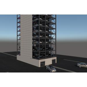 Vertical Automatic Smart Car Parking 2300kg Tower Car Parking System
