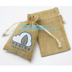 small christmas natural sewing machine gift linen drawstring burlap jute bag,Linen Drawstring Custom LOGO Drawstring Eco