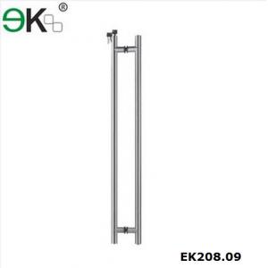 China Shower door accessories patio door handles for glass door with lock-EK208.09 supplier
