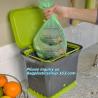 China compostable Scented biodegradable nappy bag, fragrant bin bags, disposable nappy bags with different colors wholesale