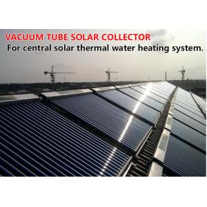 Matériel solaire durable d'acier de Heater Evacuated Tube Collector Stainless de l'eau