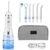 China Waterproof 300ml Rechargeable Water Dental Flosser With 5 Modes on sale