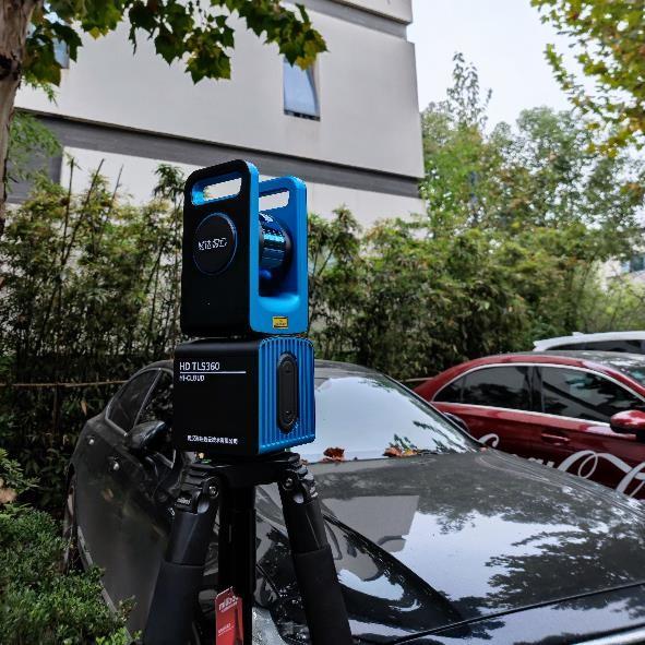 High Precision 4kg 150m TLS360 3D Laser Scanners For Building Facade Measurement