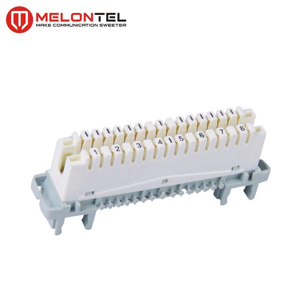Telecommunication 8 Pair Krone Disconnection Module LSA Strip Profile Type MT-2003-B