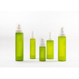 SAN 80ml Airless Pump Cosmetic Bottle Round Shape