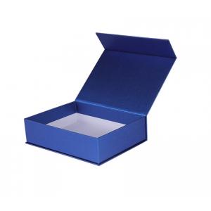 Jewelry folding Magnetic Cardboard Gift Box , Handcrafted Custom Product Boxes