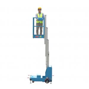 China 4m Height Portable Access Platform Electric Aerial One Man Lift Single Manlift supplier