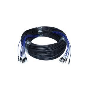 China OEM ODM Armored Fiber Optic Patch Cord Cable Jumper With SC Connectors supplier