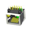 China HULYN RJ45 Jack, Shielded RJ45 Modular Jack Connector,with LEDs wholesale