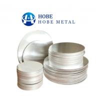 China Cryogenic Containers 3004 Alloy Aluminum Disk Blanks Anodizing 3.36mm Thickness on sale