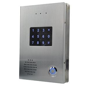 China SIP door phone with RFID Card access control system supplier
