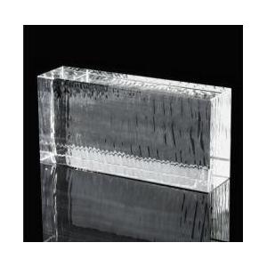 Clear Stained Glass Bricks Crystal Hot Fused Architectural Solid