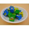 Large Sugar Cubes / Cube Shaped Candy Crispy Feeling Green Snack Foods