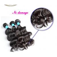 China Natural color unprocessed human hair,factory price wholesales peruvian hair weave on sale