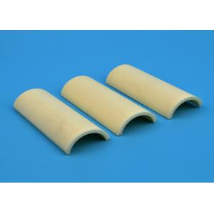 China Customized Half Round Ceramic Tube / Protective Sleeve For Security Equipment supplier
