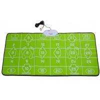 China 32 Bit TV PC USB Game Interactive Dance Mat Green For 2 Players on sale