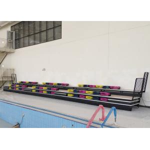 China Asiento al aire libre retractable del estadio del asiento telescópico con el espaciamiento del mínimo de 460m m supplier