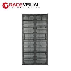 China Pantalla LED transparente de alto brillo P3.9x7.8 para exteriores - Directo de fábrica en China | Solución de video wall supplier