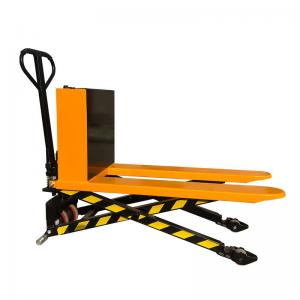 China 1.5T  Manganese Steel Electric Scissor Pallet Truck Industrial Material Handling Equipment supplier