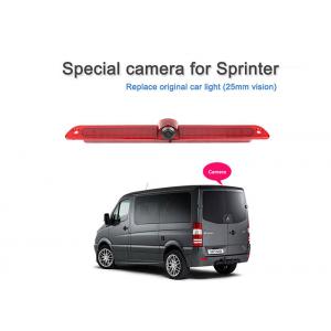 Sprinter Brake Light Rear View Camera With CMOS 3089 Chips / Camera Size 25mm