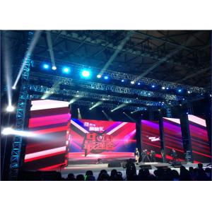 Super 4K LED TV Advertising Displays , P4.81mm LED Giant Screen Fine Smooth Picture for stage rental LED Display