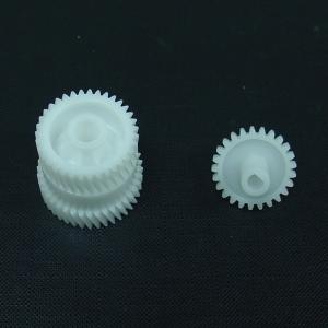 Angle plastic gear box Gear Wheel from Plastic Gear Moulding in white