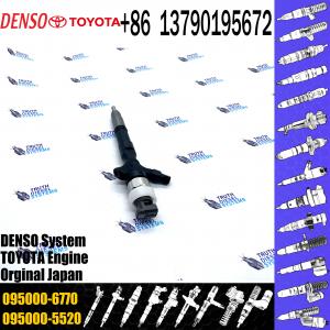 095000-6770 Diesel fuel injector 095000-6770 for Fuel Engine Nozzle DLLA150P966 Toyota Hiace 2.5 D4D HILUX 2KD-FTV