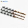 China Micro Grain Solid Carbide End Mill Long Neck 0.5mm 2 Flute 50 mm Router Bit wholesale